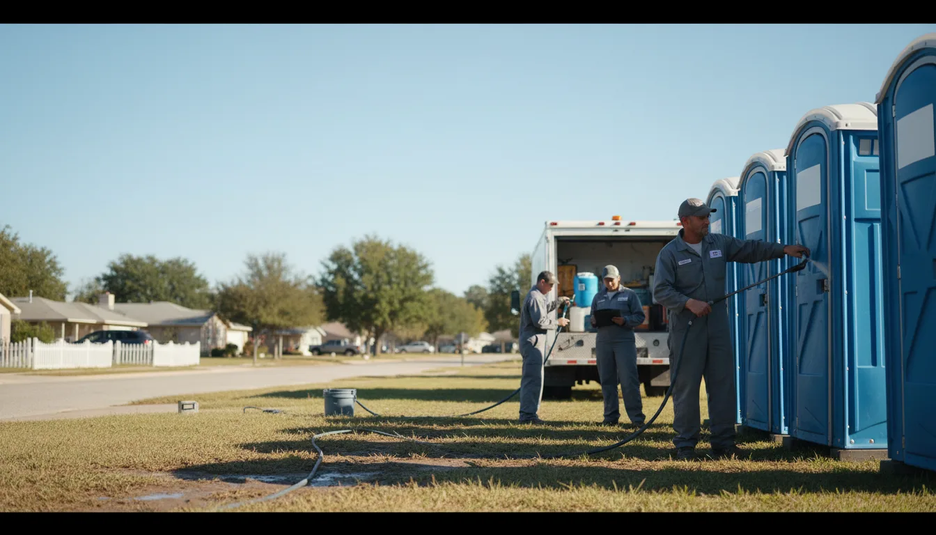 Long-Term Portable Toilet Rental in Geraldine, AL near me